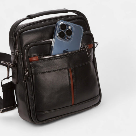 Lederax Hakiki Deri Orta Boy Omuz Çantası El Çantası LD593