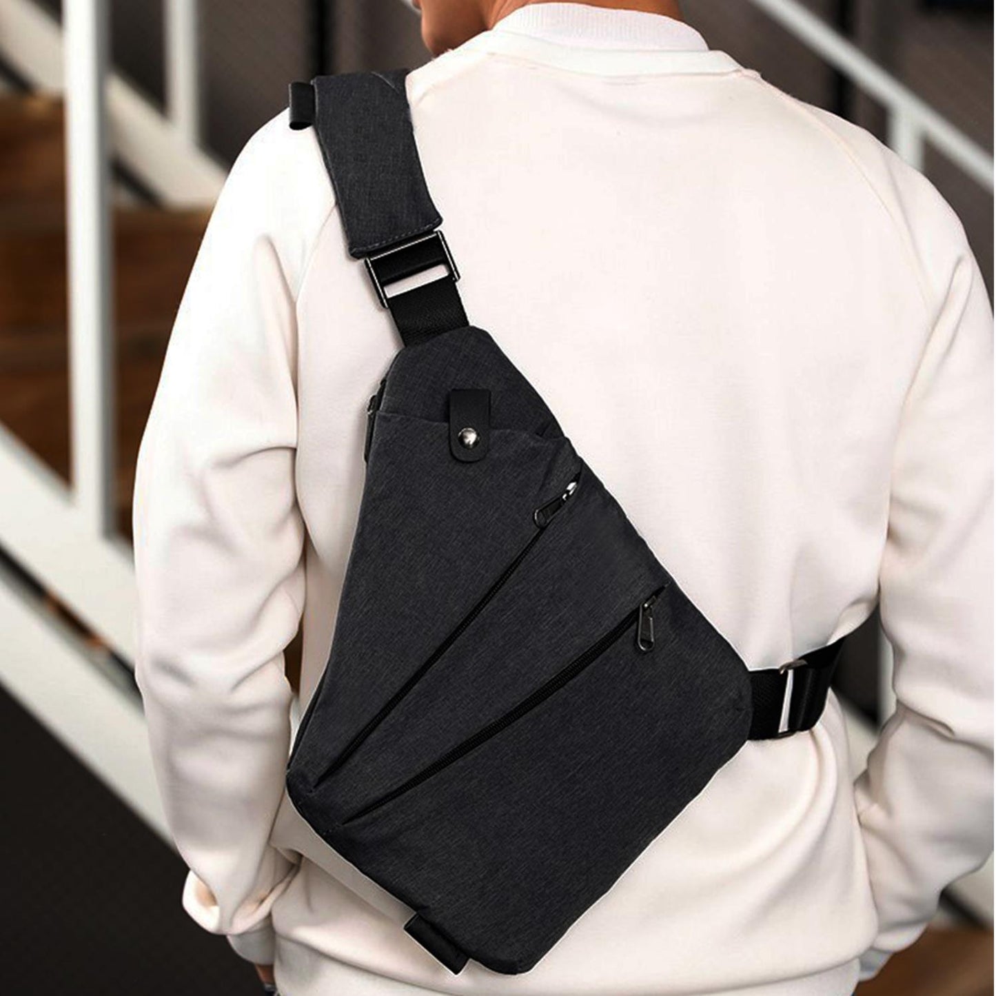 Lederax Sağ Omuz Askılı Çapraz Heybe Çanta