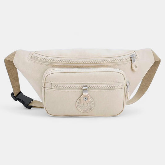 Lederax Çapraz Göğüs Çantası Bel Çantası Krinkıl Kumaş LD19