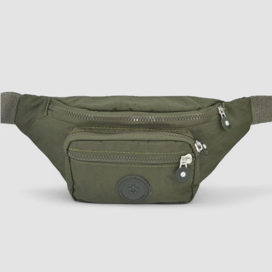 Lederax Çapraz Göğüs Çantası Bel Çantası Krinkıl Kumaş LD19