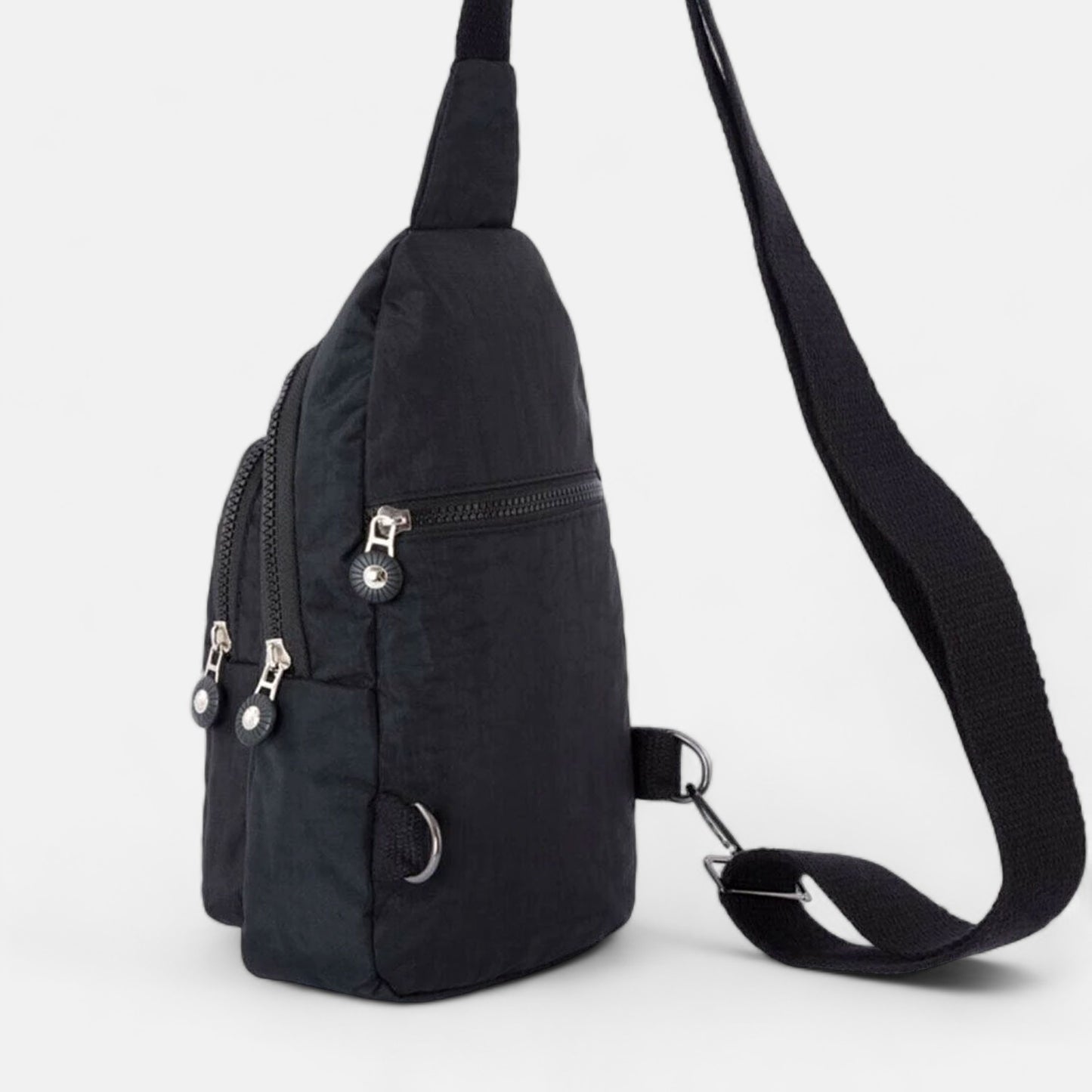 Lederax Krinkıl Kumaş Çapraz Askılı Göğüs Çantası Bodybag Ld51