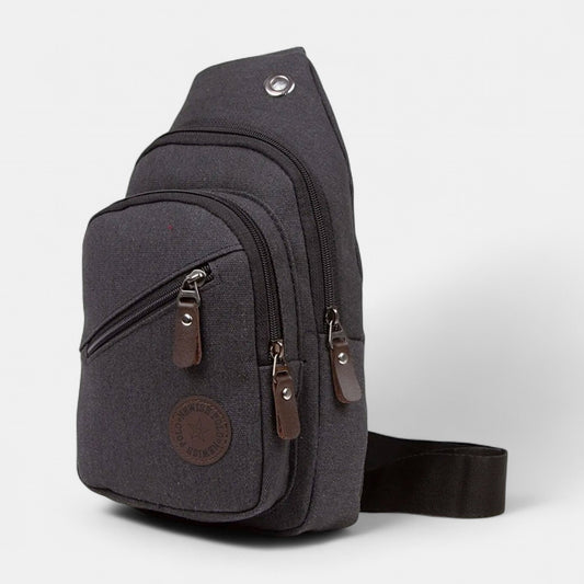 Lederax Kanvas Çapraz Çanta Göğüs Çantası LD55