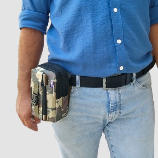 Lederax TTK08 Taktik Bel ve Kemer Çantası