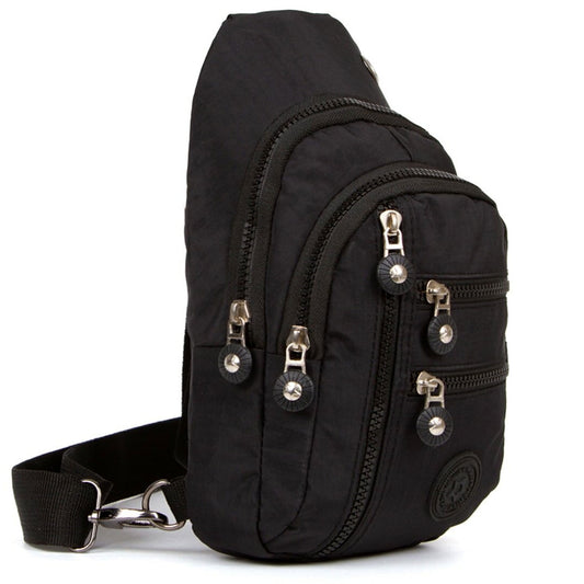 Lederax Krinkıl Kumaş Çapraz Göğüs Çantası Bodybag LD243