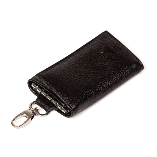 Lederax Hakiki Deri Anahtarlık LD273 Siyah