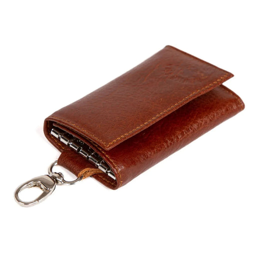 Lederax Hakiki Deri Anahtarlık LD273 Taba