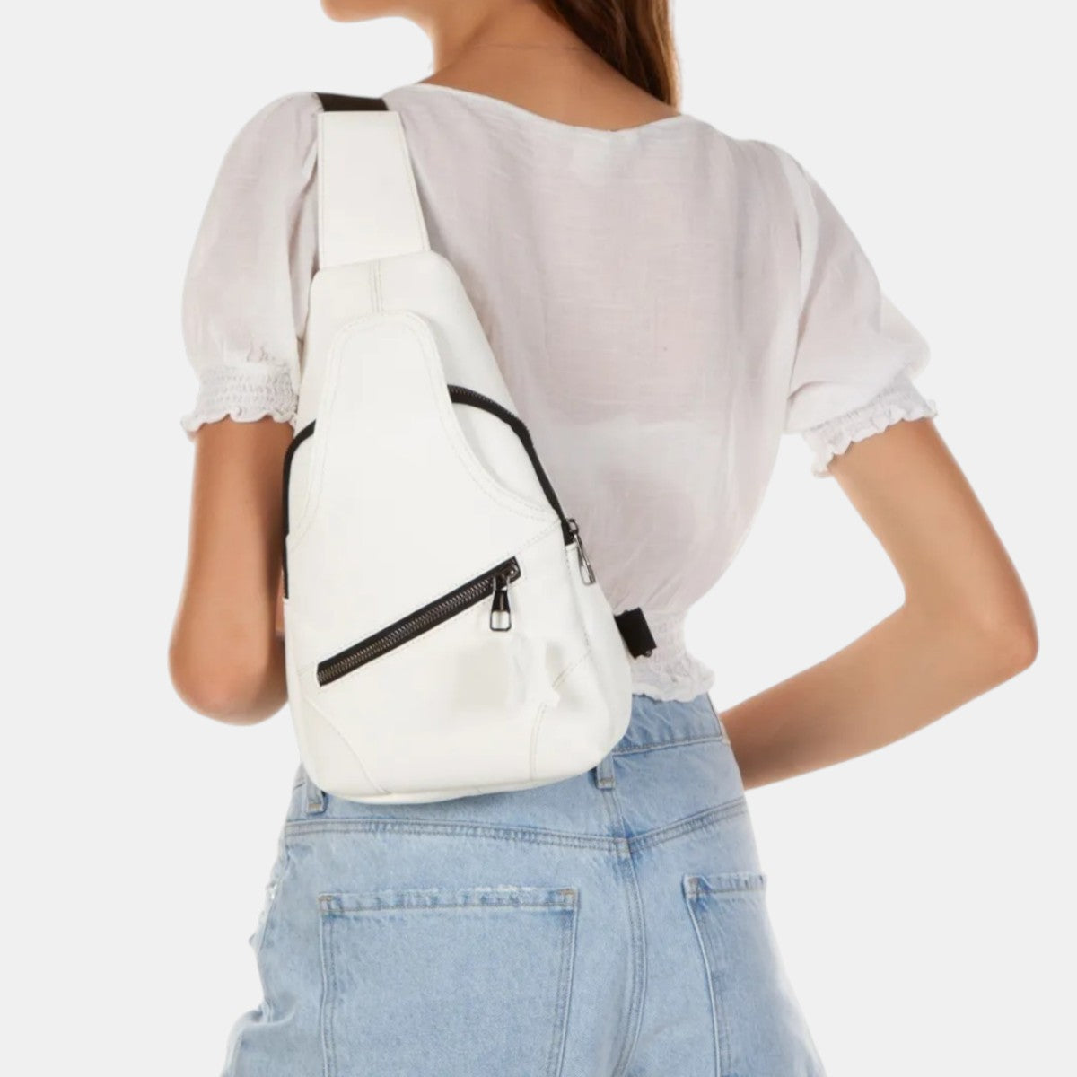 Lederax Hakiki Deri Çapraz Göğüs Çantası Bodybag LD315