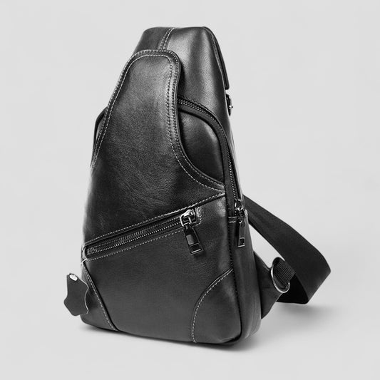 Lederax Hakiki Deri Çapraz Göğüs Çantası Bodybag LD315