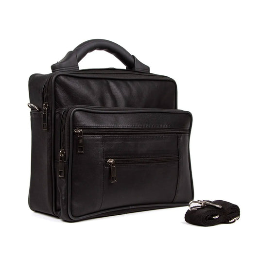 Lederax Hakiki Deri El Çantası Omuz Çantası Yatay LD319