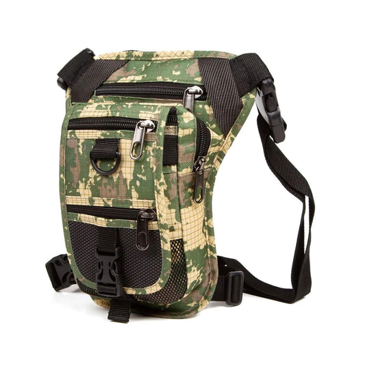 Lederax Motorcu Çok Cepli Bacak Çantası LD338