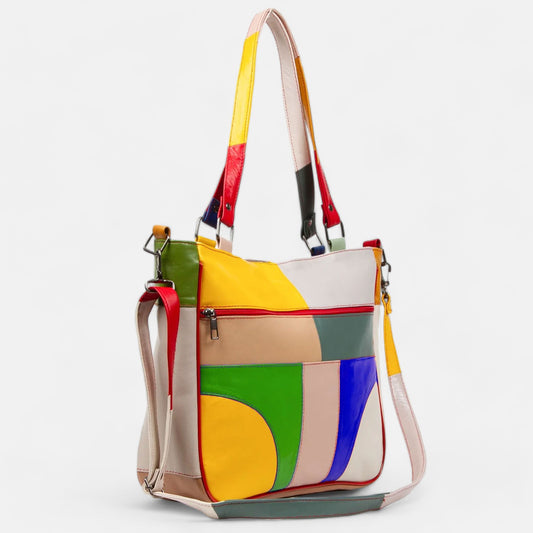 Lederax Hakiki Deri El ve Omuz Çantası Anne Çantası LD403