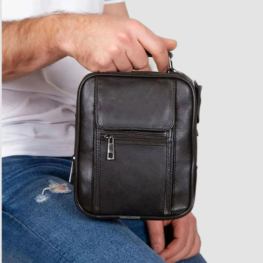 Lederax Hakiki Deri Kasalı El ve Omuz Çantası LD404