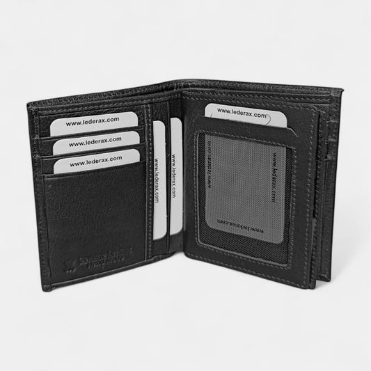 Lederax Hakiki Deri Dikey Erkek Cüzdan LD435