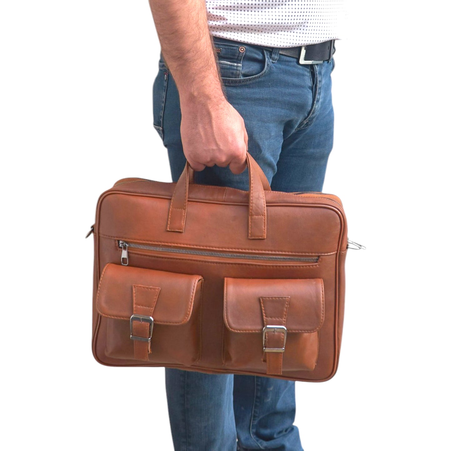 Lederax Hakiki Deri Evrak Portföy Laptop Çantası LD479