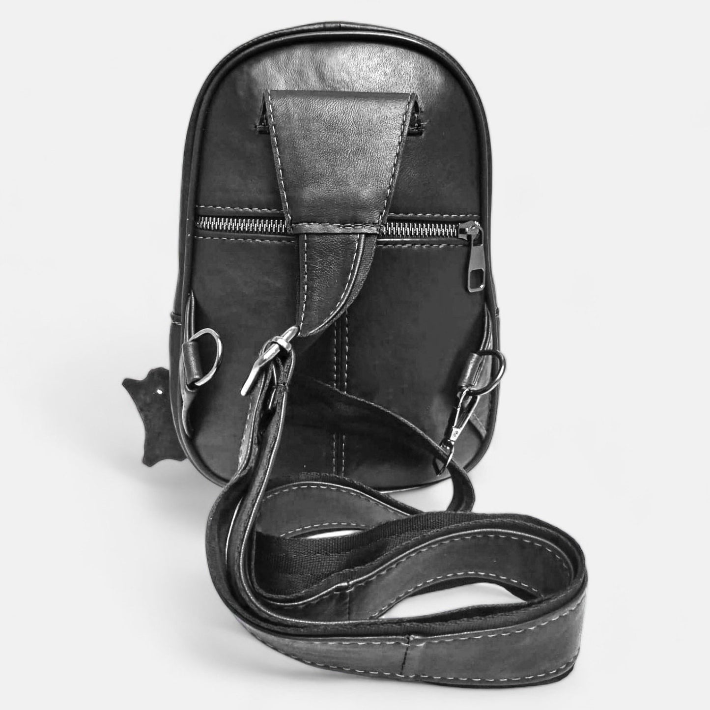 Lederax Hakiki Deri Göğüs Çantası Bodybag LD484