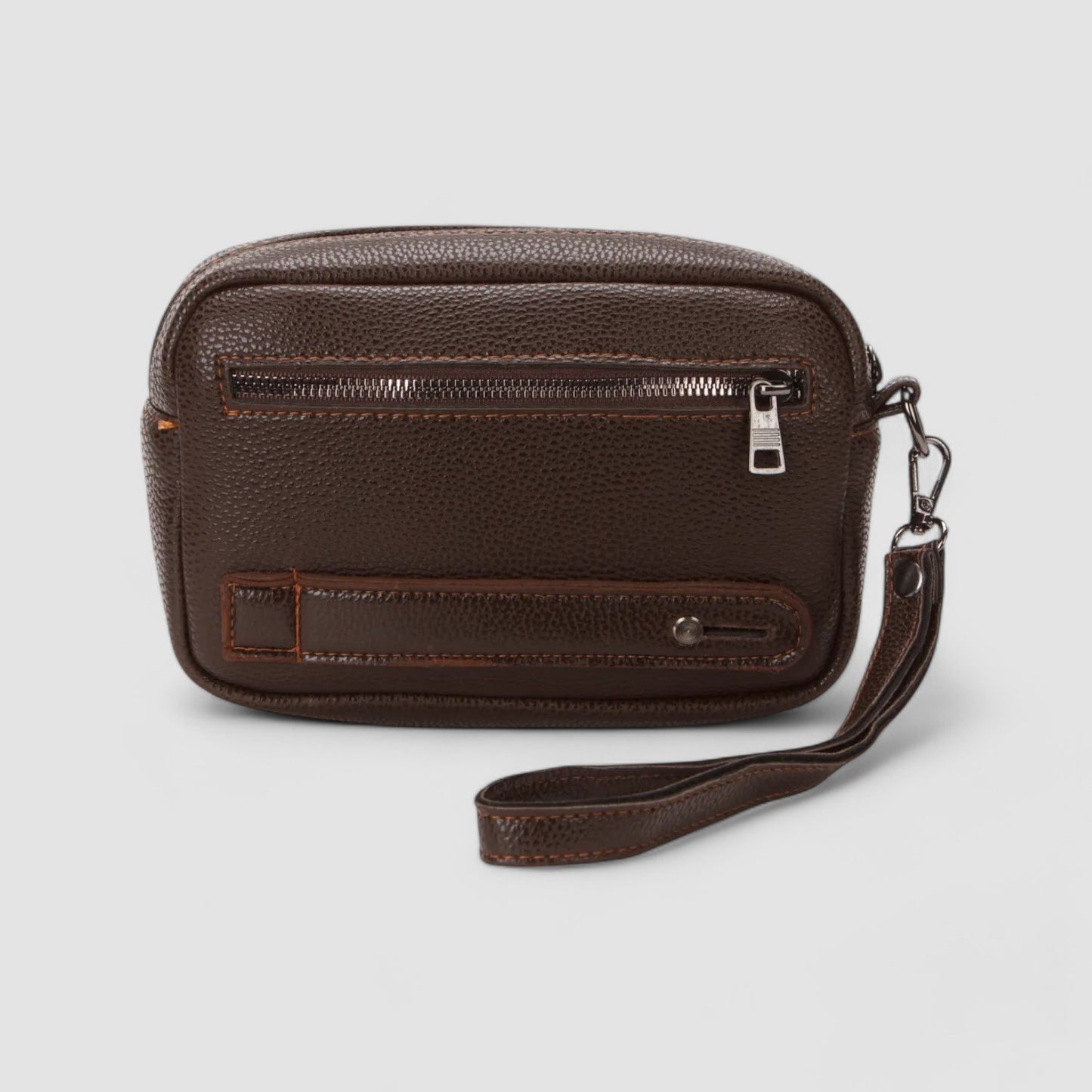 Lederax Suni Deri Erkek Clutch, Kozmetik, Seyahat ve El Çantası LD508