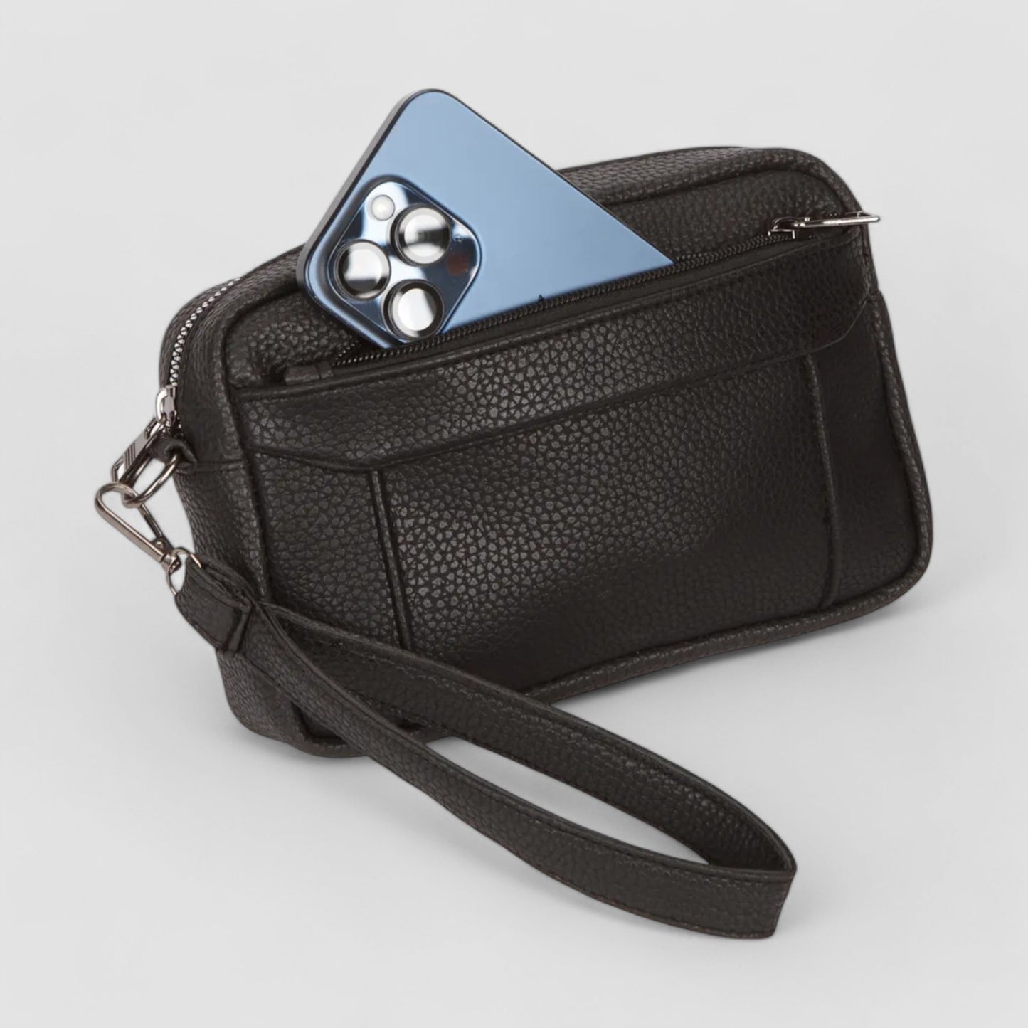 Lederax Suni Deri Erkek Clutch, Kozmetik, Seyahat ve El Çantası LD508