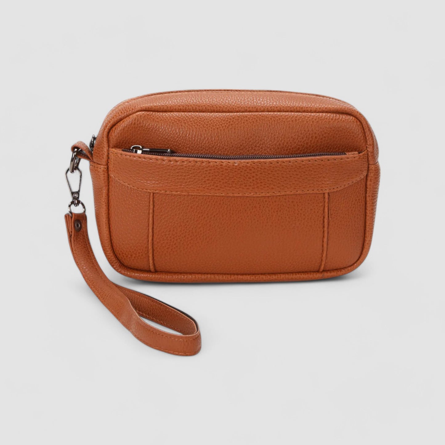 Lederax Suni Deri Erkek Clutch, Kozmetik, Seyahat ve El Çantası LD508