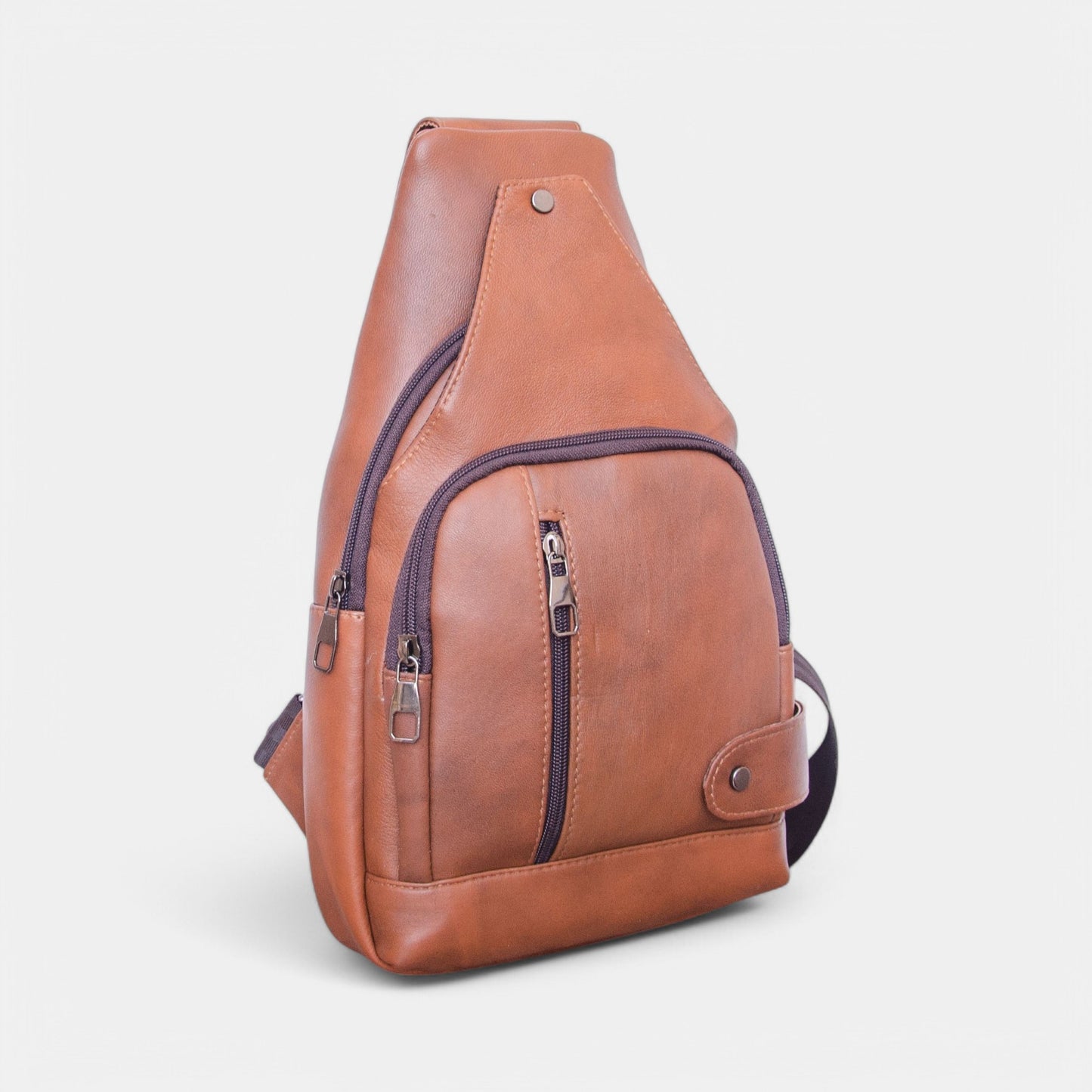 Lederax Hakiki Deri Göğüs Çantası Küçük Boy Bodybag LD535
