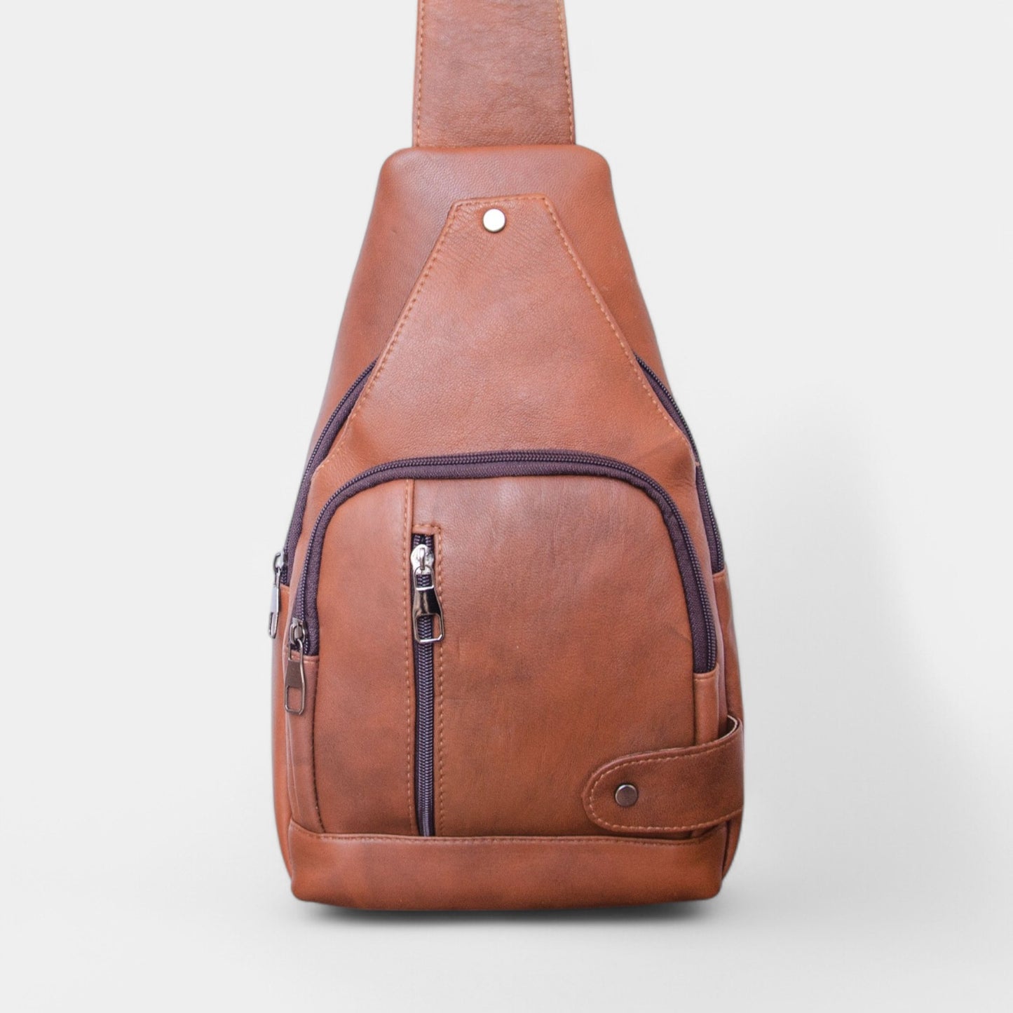 Lederax Hakiki Deri Göğüs Çantası Küçük Boy Bodybag LD535