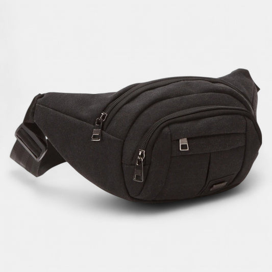 Lederax Kanvas Kumaş Bodybag Bel Çantası ve Omuz Çantası LD559