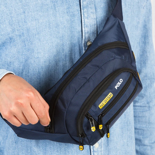 Lederax Altı Bölmeli Omuz Çantası Ve Bel Çantası NWP561