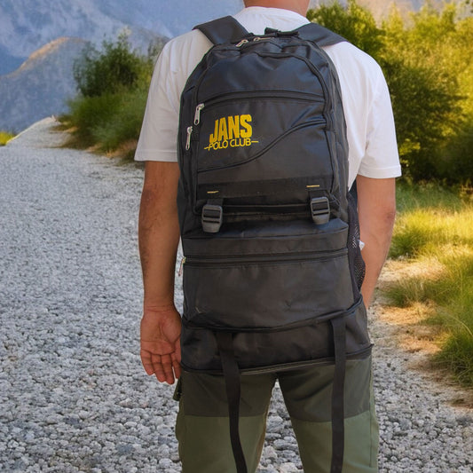 Lederax 55+10 Litre Körüklü Dağcı Sırt Çantası LD595