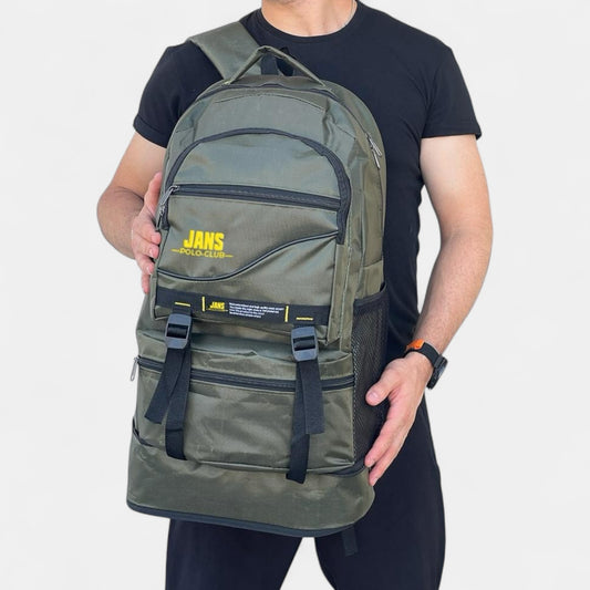 Lederax 55+10 Litre Körüklü Dağcı Sırt Çantası LD595