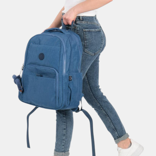 Lederax Krinkıl Kumaş Büyük Sırt Çantası LD608