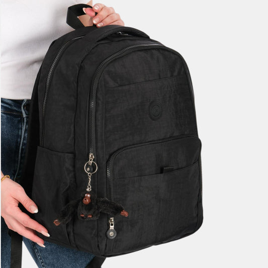 Lederax Krinkıl Kumaş Büyük Sırt Çantası LD608