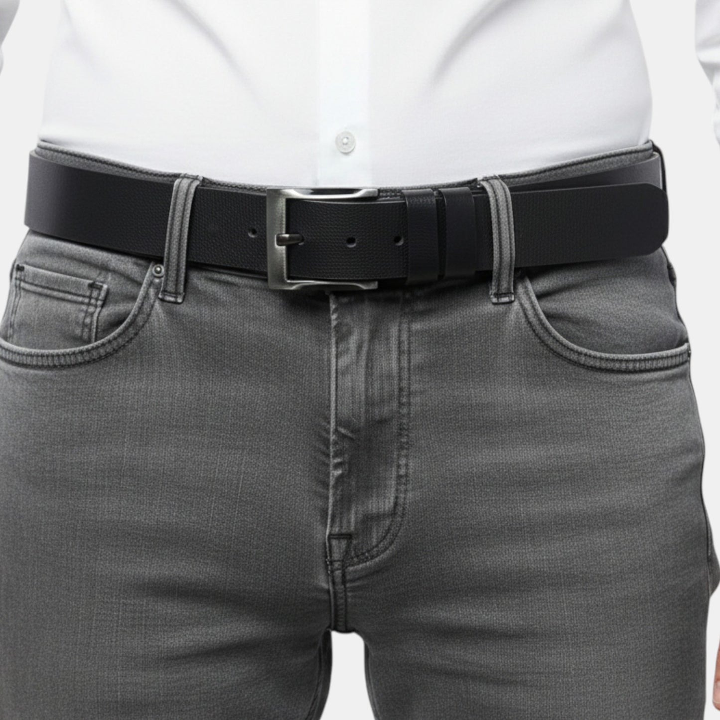 Lederax Hakiki Deri Erkek 4 cm Spor Kemer Kot Kemeri LD610