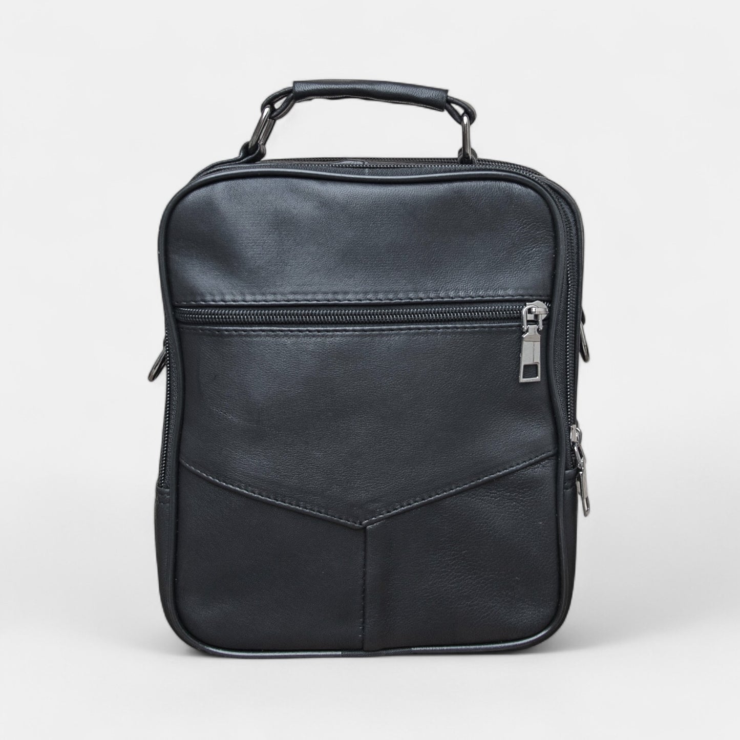 Lederax Hakiki Deri Kasalı El Çantası Omuz Çantası Büyük Boy LD613