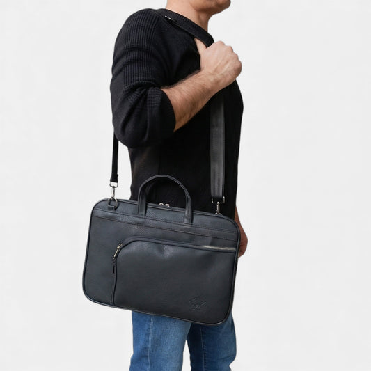 Lederax Suni Deri 15.6 İnç Slim Laptop Çantası LD618