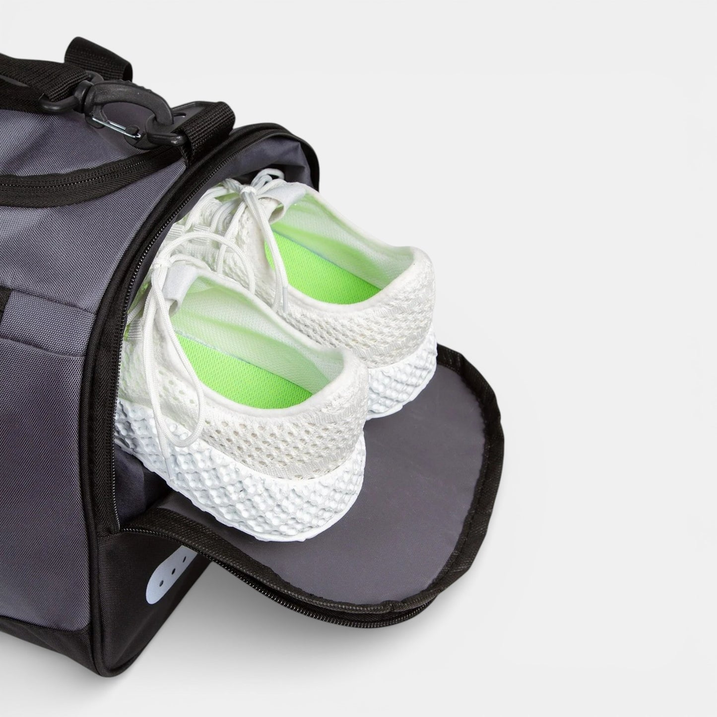 Lederax Ayakkabı Bölmeli Spor Çantası Fitnes Çantası Seyahat Çantası LD637