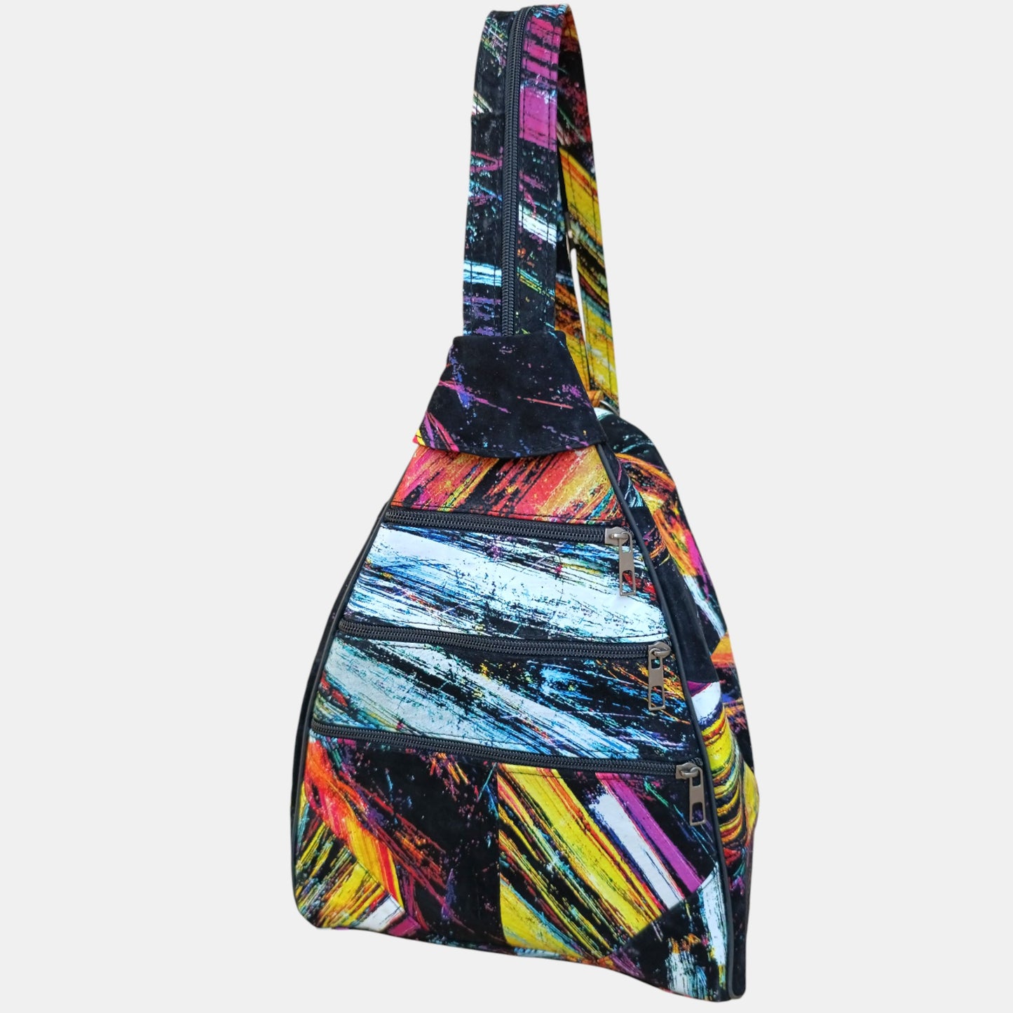 Lederax Hakiki Deri Çok Gözlü Sırt Ve Omuz Çantası LD52