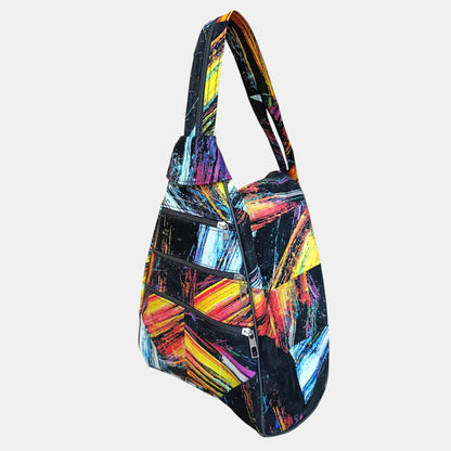 Lederax Hakiki Deri Çok Gözlü Sırt Ve Omuz Çantası LD52