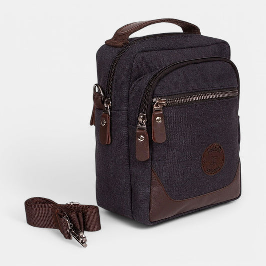 Lederax Kanvas Kumaş El ve Omuz Çantası LD478