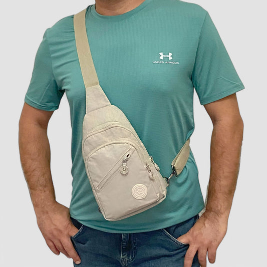 Lederax Krinkıl Kumaş Çapraz Askılı Göğüs Çantası Bodybag Ld51