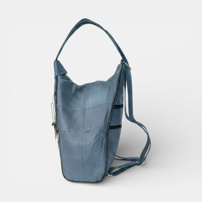 Lederax Hakiki Deri Çok Gözlü Sırt Ve Omuz Çantası LD52