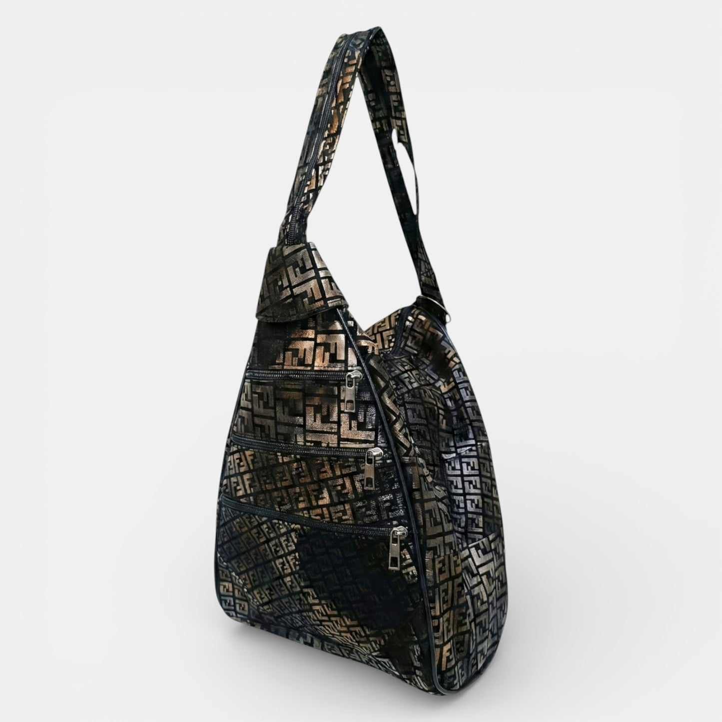 Lederax Hakiki Deri Çok Gözlü Sırt Ve Omuz Çantası LD52