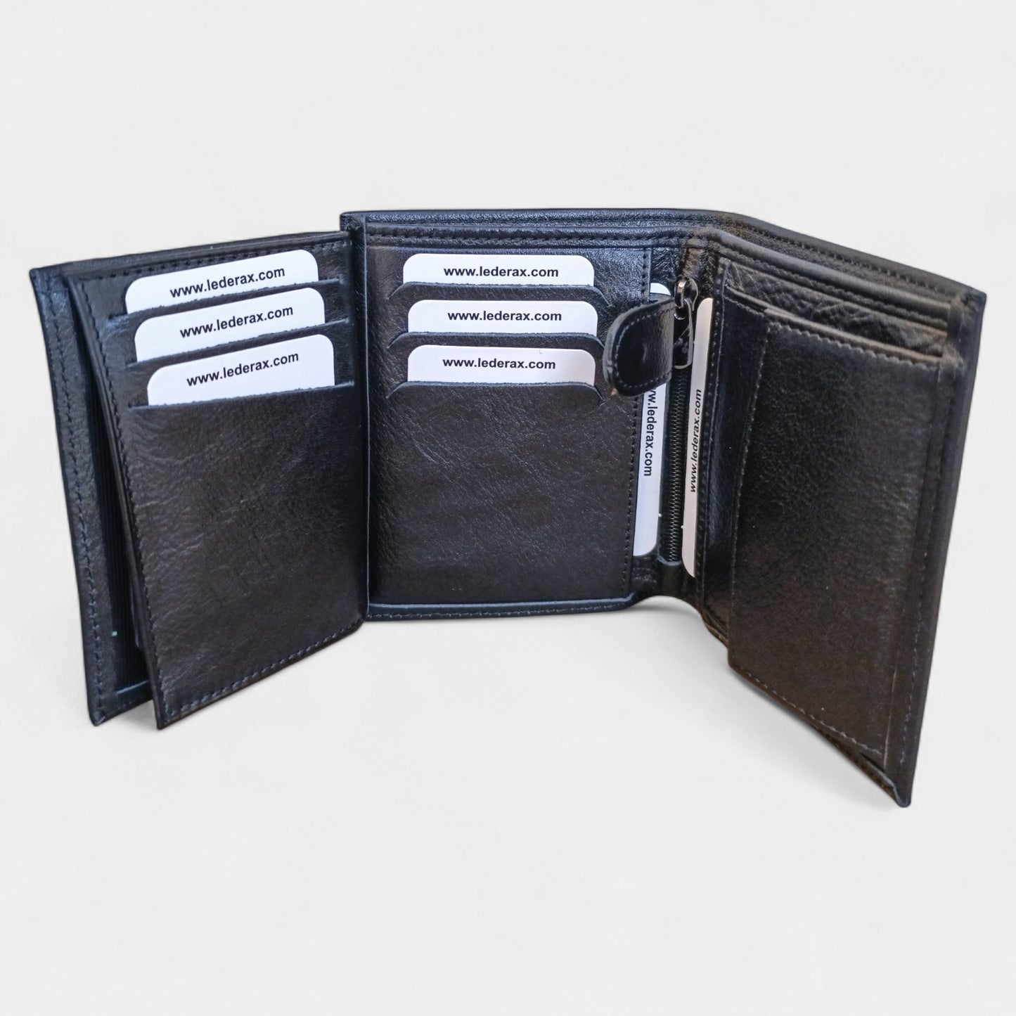 Lederax Hakiki Deri Dikey Erkek Cüzdan LD168