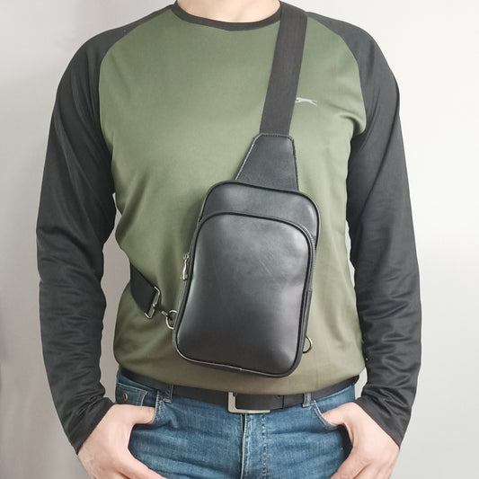 Lederax Hakiki Deri Çapraz Omuz Çantası Bodybag LD264