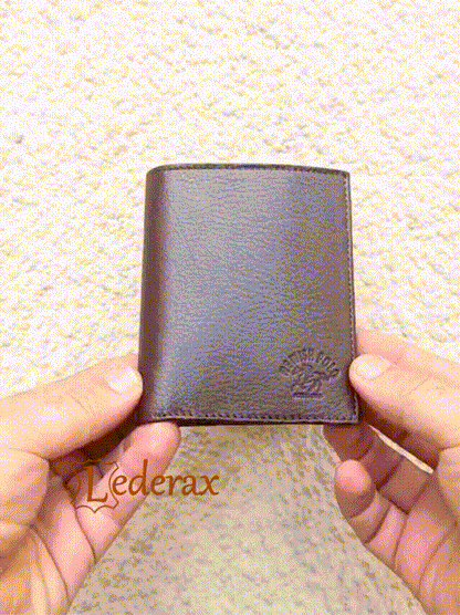 Lederax Hakiki Deri Dikey Erkek Cüzdan LD435