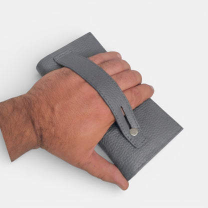 Lederax Telefon Bölmeli Mıknatıslı Portföy Kartlık Uzun Cüzdan LD505