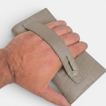 Lederax Telefon Bölmeli Mıknatıslı Portföy Kartlık Uzun Cüzdan LD505