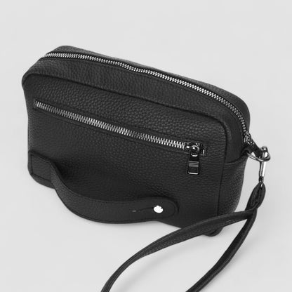 Lederax Suni Deri Erkek Clutch, Kozmetik, Seyahat ve El Çantası LD508