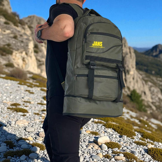 Lederax 55+10 Litre Körüklü Dağcı Sırt Çantası LD595