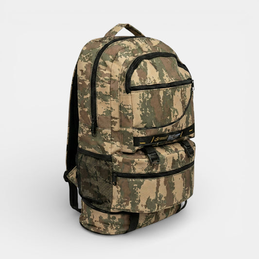 Lederax 55+10 Litre Körüklü Dağcı Sırt Çantası LD595