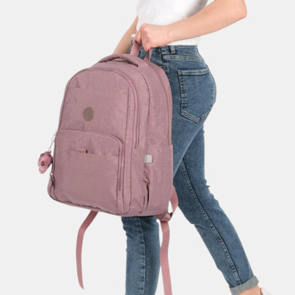 Lederax Krinkıl Kumaş Büyük Sırt Çantası LD608