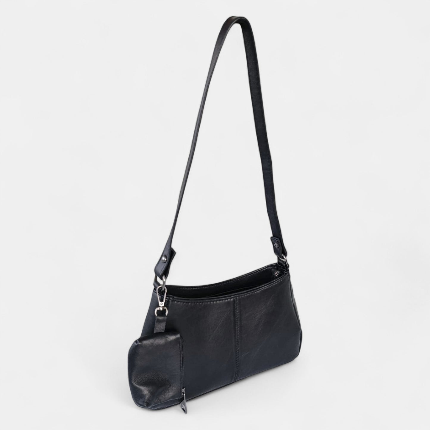 Lederax Hakiki Deri Baget Omuz Çantası LD611